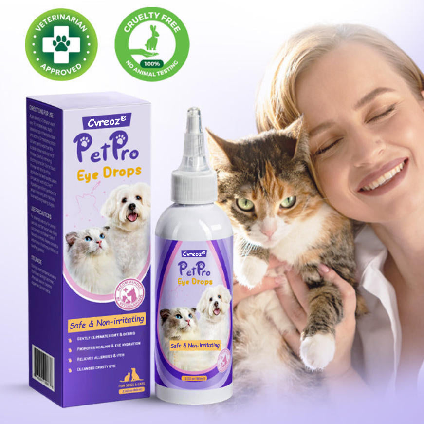 ⏱️ Fast Results 🌟 Official Store | Cvreoz® PetPro Eye Drops